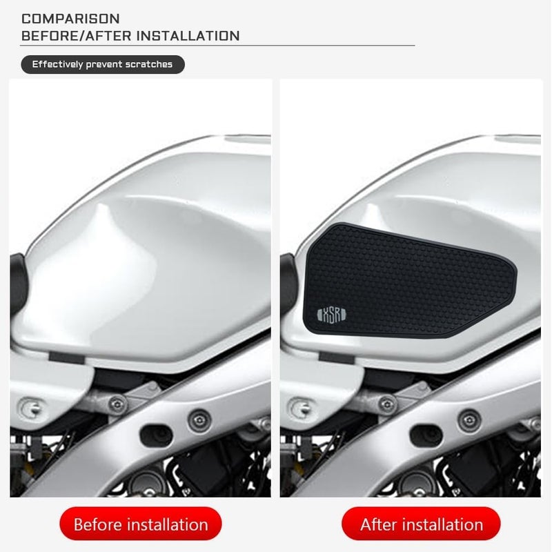 KATIE DEVI for Yamaha for Yamaha XSR900 XSR 900 xsr900 2022 Motorcycle Side Fuel Tank pad Tank Pads Protector Stickers Decal Gas Knee Grip Traction Pad Tankpad XSR900GP XSR900 GP 2023 2024 2025 - Image 3